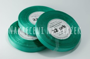 Wstążka satynowa 12mm/32mb - 8066 morski