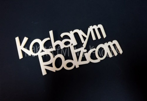 wycinanka kochanym rodzicom napis duży dzien mamy dzien taty matki ojca ślub.jpg