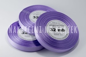 Wstążka satynowa 6mm/32mb - 8114 wrzosowy