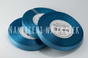 Wstążka satynowa 6mm/32mb - 8102 brudny niebieski