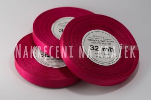 Wstążka satynowa 50mm/32mb - 8051 malinowy amarant