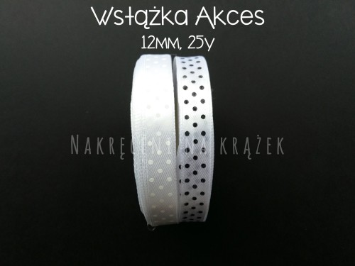 12mm biala w czarne kropki biała w białe kropki 3,50.jpg