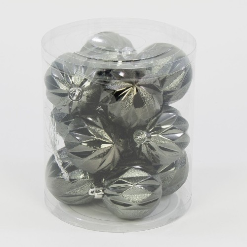 XL90-33 bombka bombki 60mm opakowanie 12szt grey szary.jpg