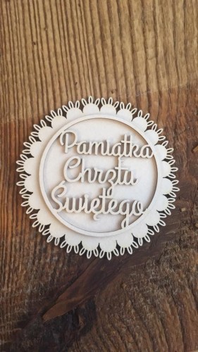 Tekturka Pamiątka Chrztu Świętego z serwetką.jpg
