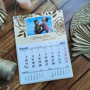 Kalendarz grawerowany Dzień Babci i Dziadka