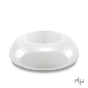 Ikebana okrągła IKO2/01 duża biała