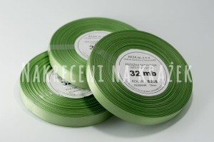 Wstążka satynowa 12mm/32mb - 8080 jasne khaki