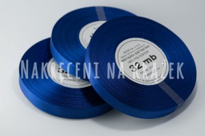 Wstążka satynowa 12mm/32mb - 8111 ciemny granat