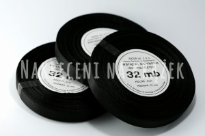 Wstążka satynowa 50mm/32mb - 8141 czarny
