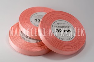 Wstążka satynowa 6mm/32mb - 8036 cukierkowy róż