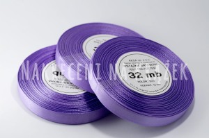 Wstążka satynowa 6mm/32mb - 8121 fiołek