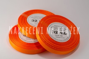 Wstążka satynowa 3mm/91mb - 8020 pomarańczowy
