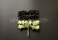 różyczki różyczka papierowa papierowe czarne 61571-9 black.jpg